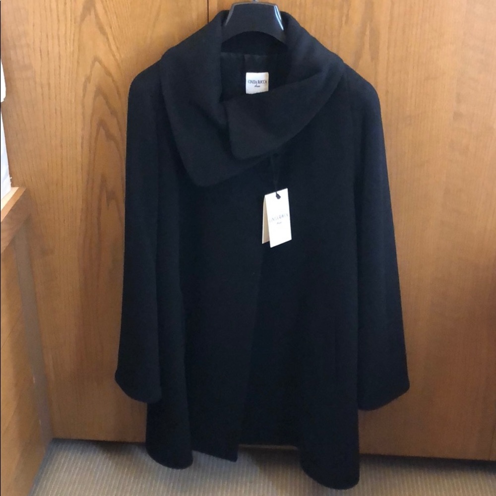 Wool and cashmere coat